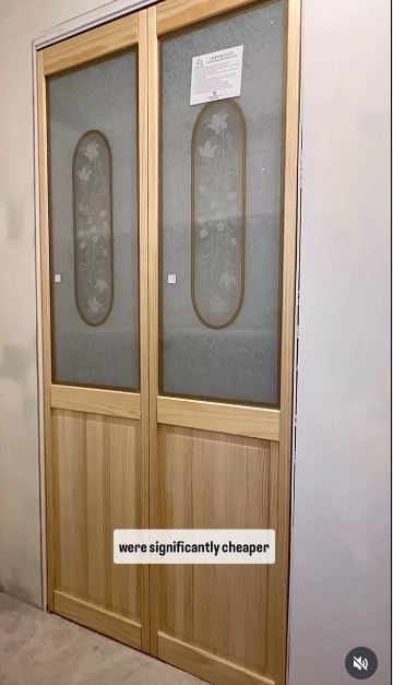 Use Paint and Reeded Film to Soften Mirrored Doors Use Paint and Reeded Film to Soften Mirrored Doors