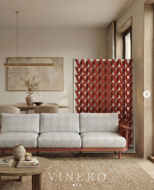 Use an Open Divider to Form a Meditation Zone
