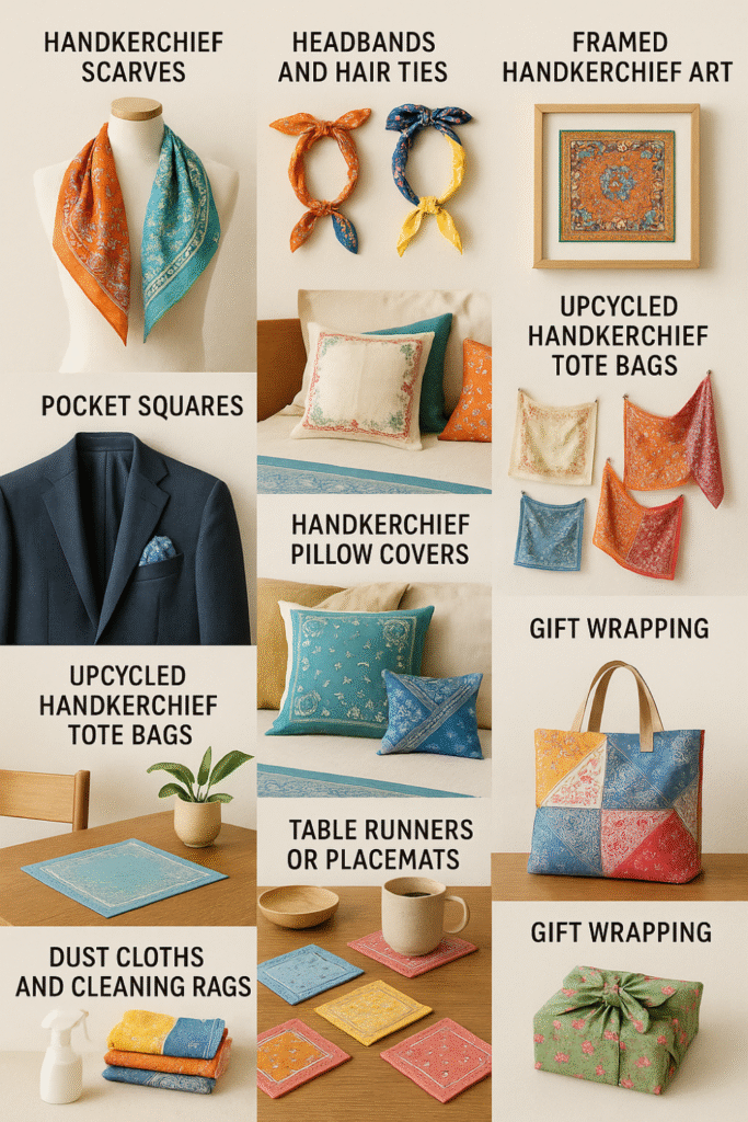 How to Repurpose Handkerchiefs