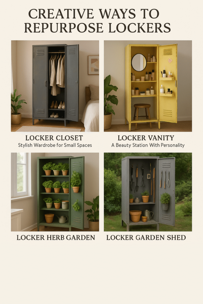 How to Repurpose Lockers