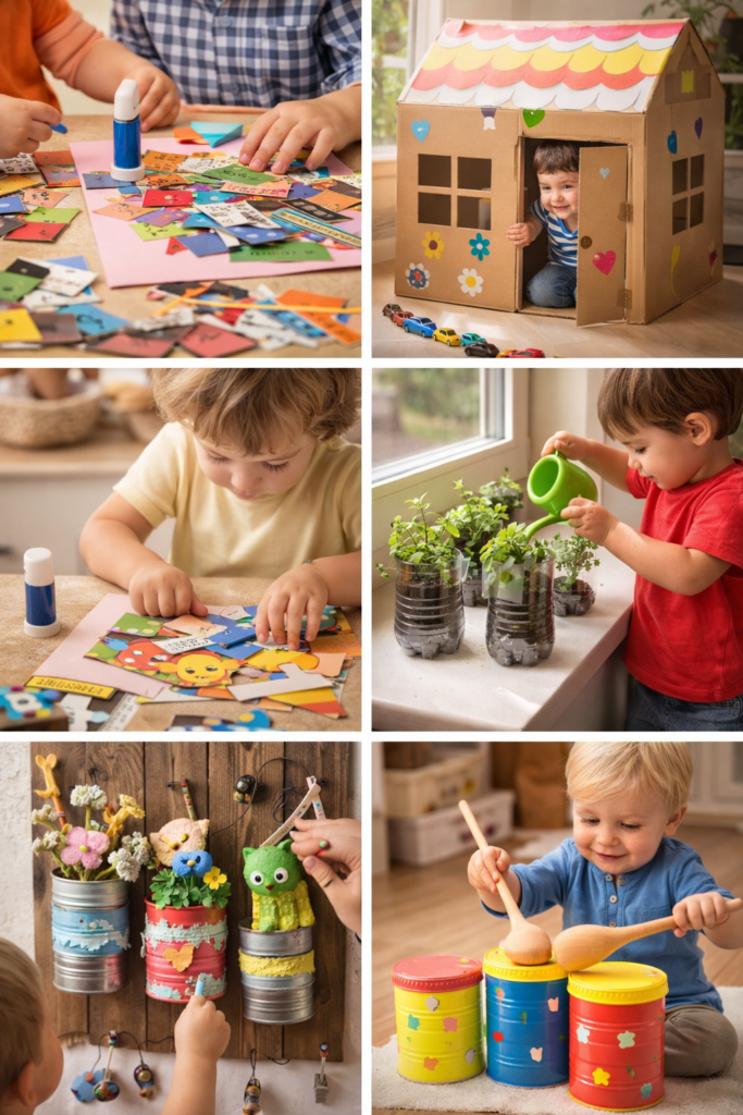 11 Creative Recycling Activities for Toddlers