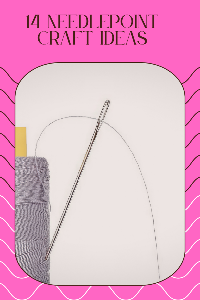 14 Needlepoint Craft Ideas