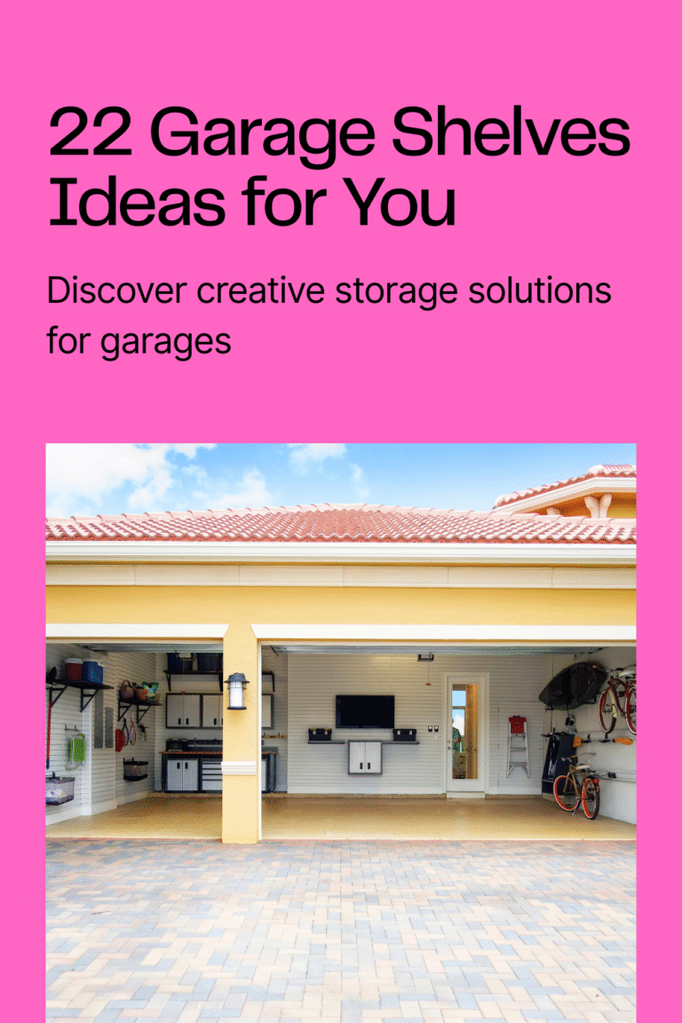 22 Garage Shelves Ideas for You