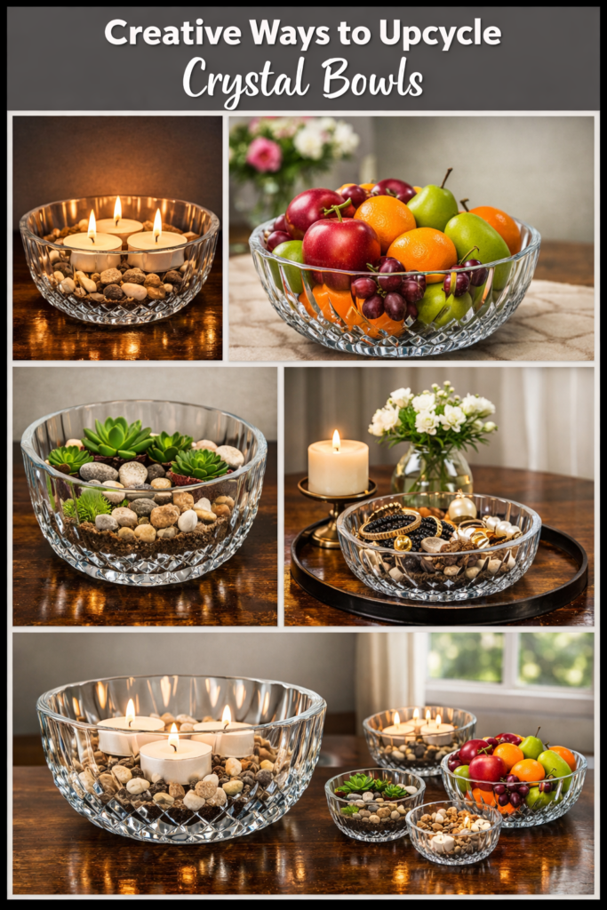 5 Creative Ways to Repurpose Crystal Bowls Transforming Treasures into New Ideas