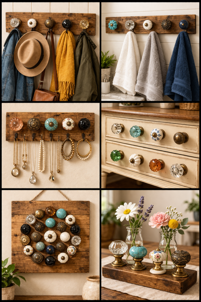 6 Creative Ways to Repurpose Door Knobs