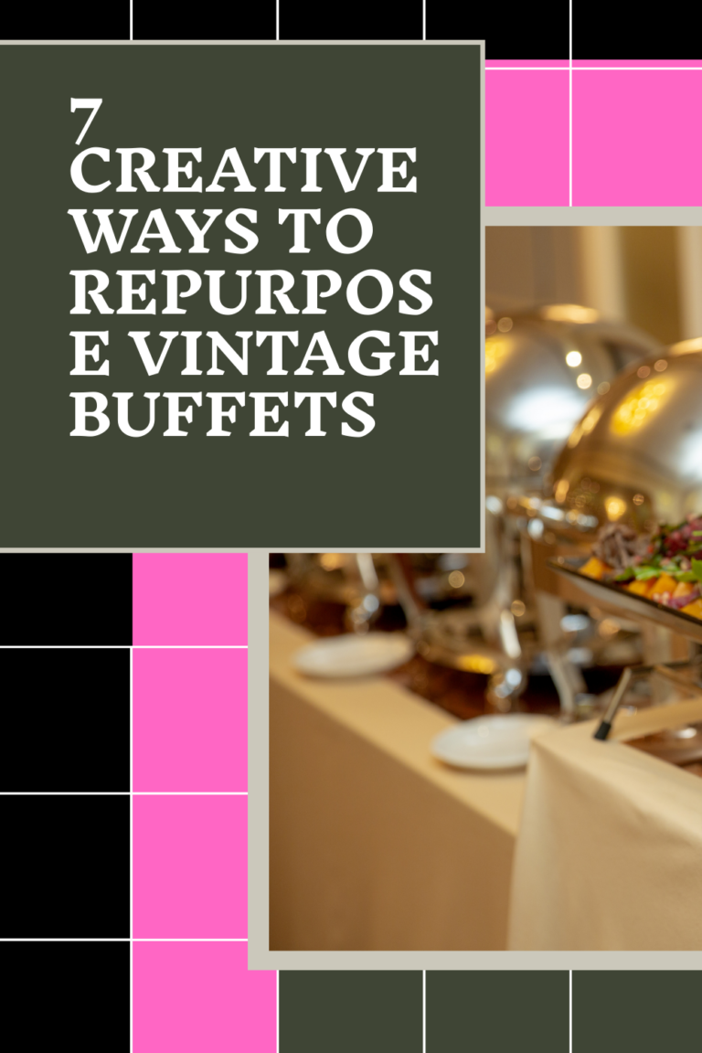 7 Creative Ways to Repurpose Vintage Buffets