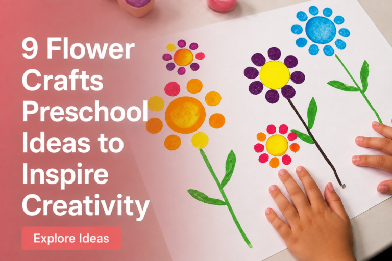 9 Flower Crafts Preschool Ideas to Inspire Creativity
