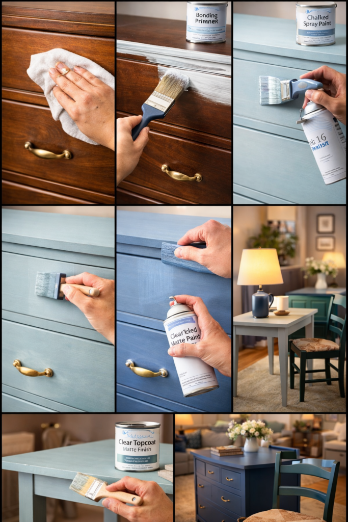 How To Paint Furniture Without Sanding