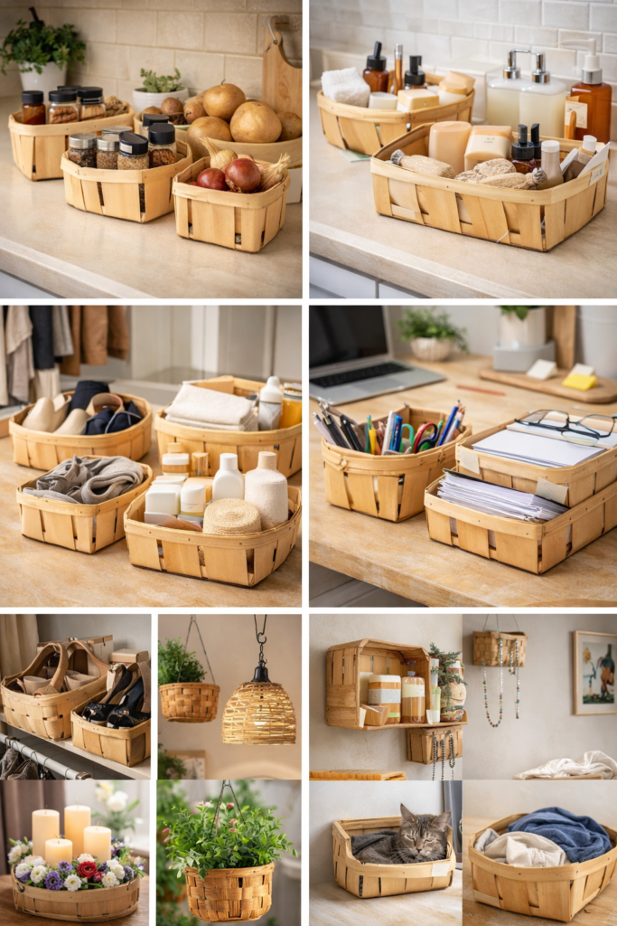 How to Reuse Fruit Baskets