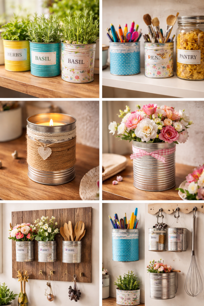 How to Reuse Milk Tins