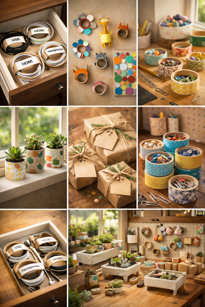 How to Reuse Tape Rolls