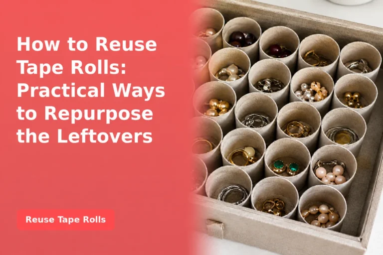 How to Reuse Tape Rolls Practical Ways to Repurpose the Leftovers