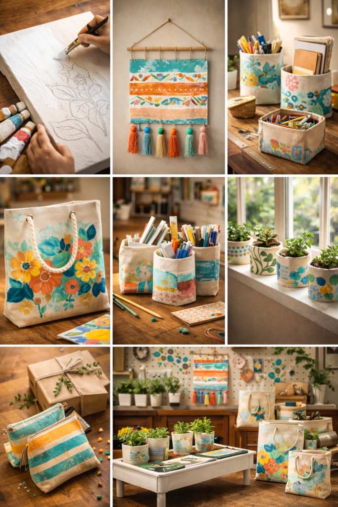 How to Reuse Used Canvas