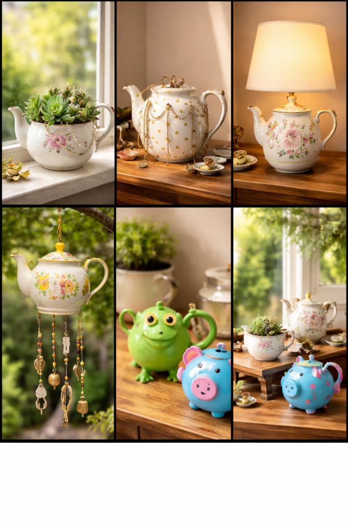 How to Upcycle a Teapot