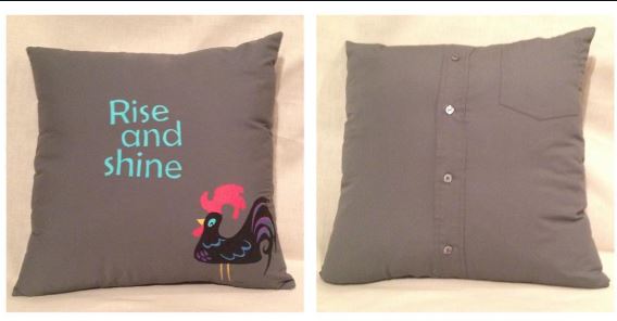 Make a Keepsake Pillow From a Meaningful Shirt