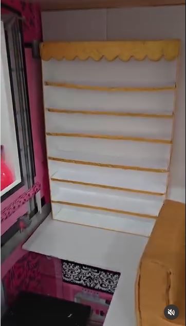 Make a Shoebox Dollhouse Shelf for Miniatures