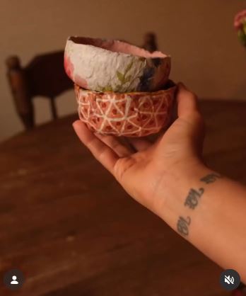 Mould a Papier-Mâché Bowl From Junk-Mail Pulp