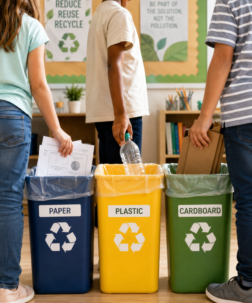 Set Up a Classroom Recycling Station Students Can Use Independently Set Up a Classroom Recycling Station Students Can Use Independently