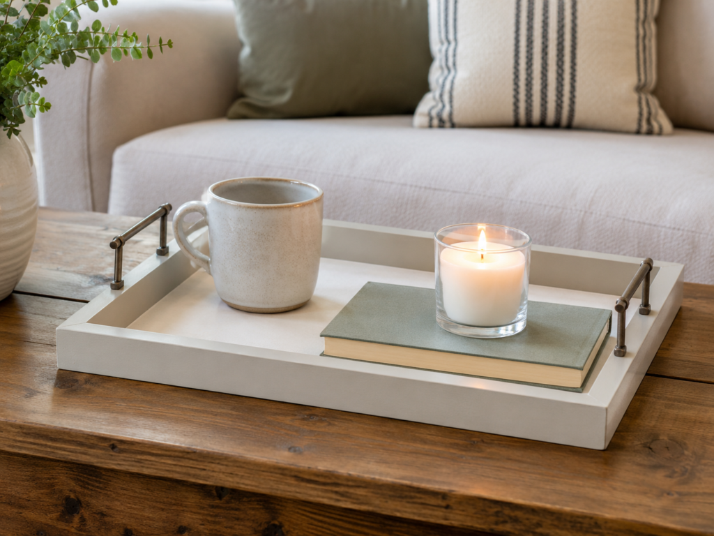 Turn a Deep Canvas Into a Lightweight Decorative Tray Turn a Deep Canvas Into a Lightweight Decorative Tray