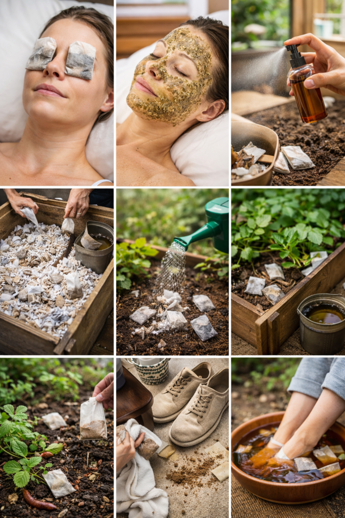 Ways to Reuse Tea Bags