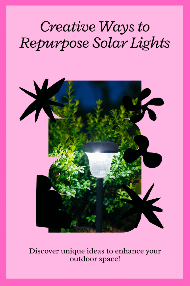 Creative Ways to Repurpose Solar Lights