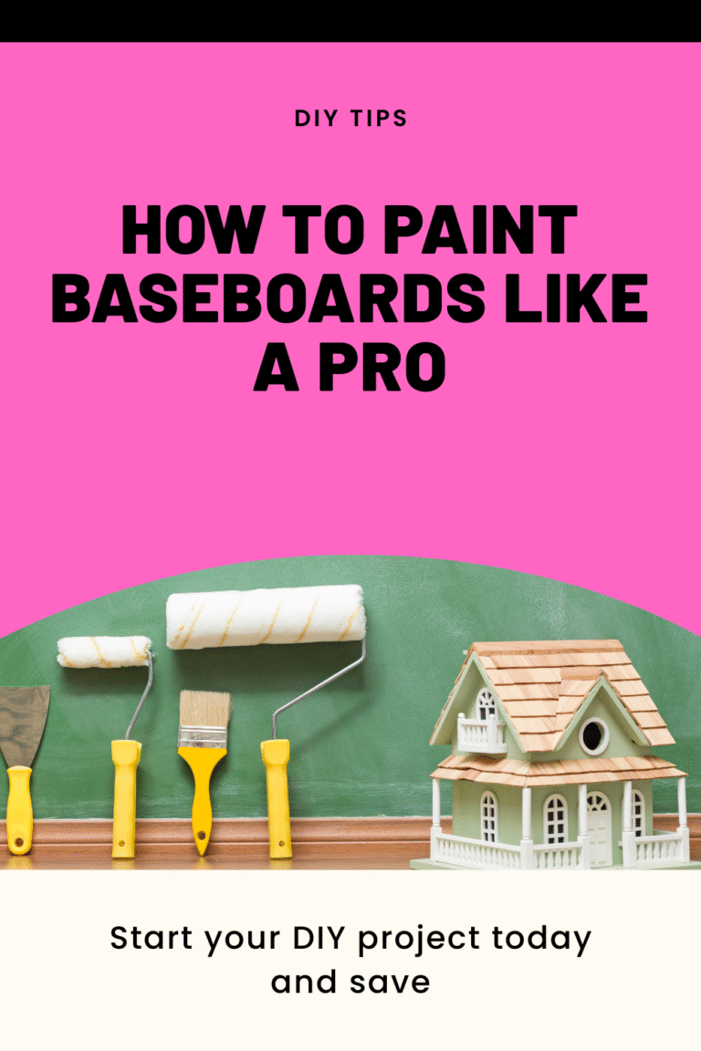 how to paint baseboards