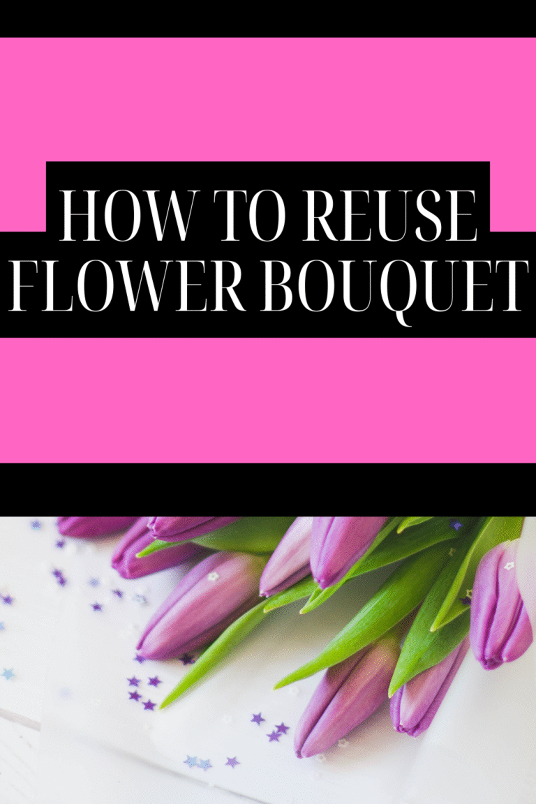 How to Reuse Flower Bouquets