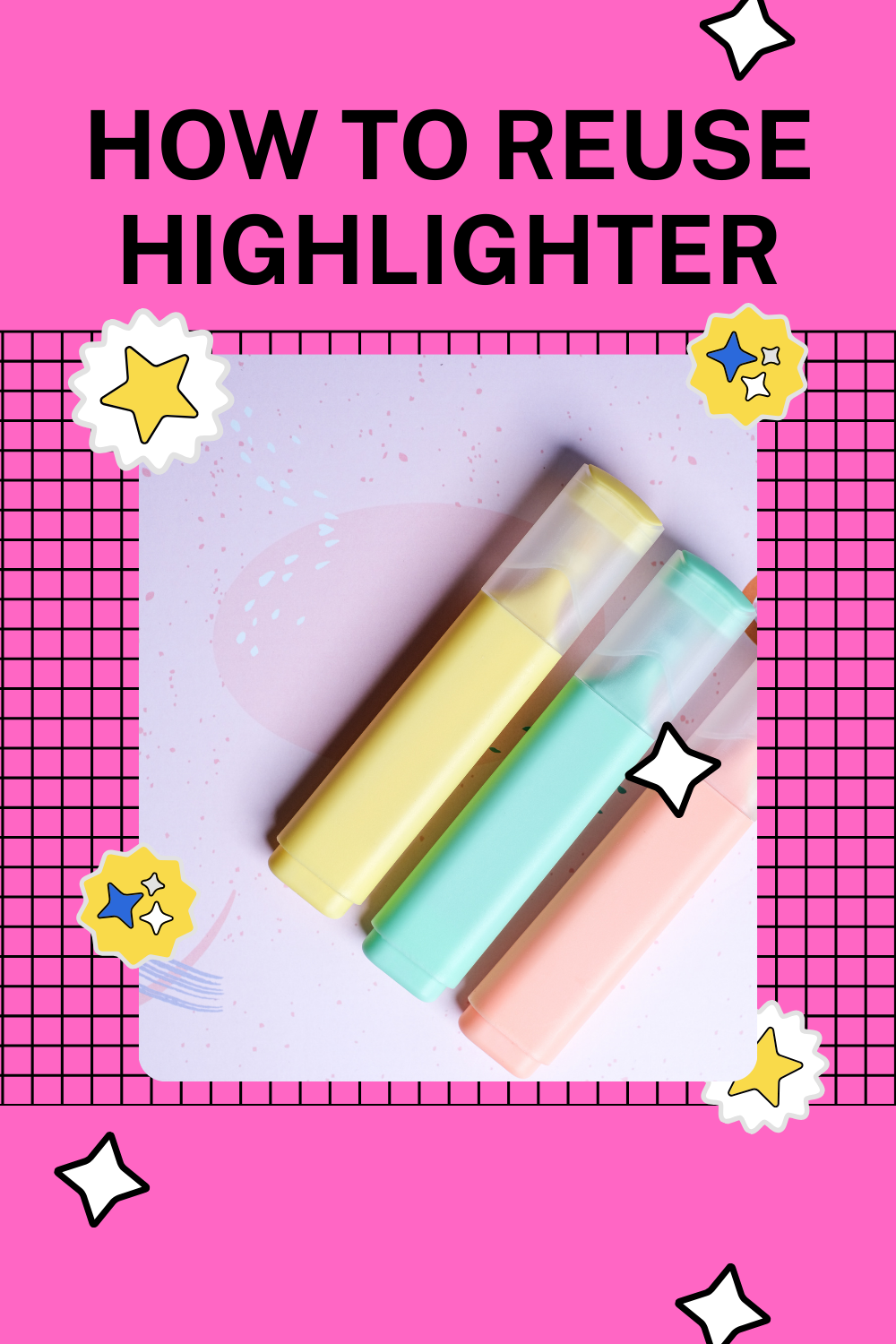 You are currently viewing How to Reuse Highlighters: Creative Ways to Give Your Old Highlighters a Second Life