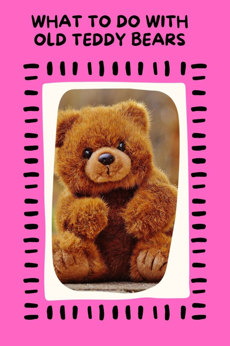 What to Do with Old Teddy Bears