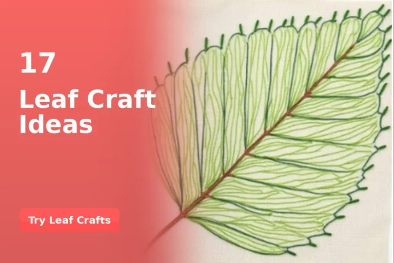 17 Leaf Craft Ideas
