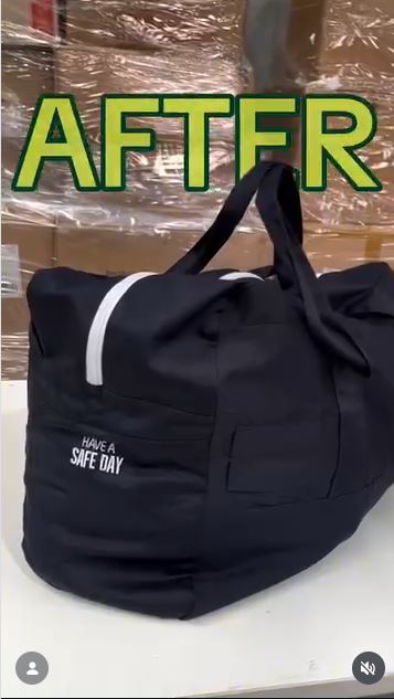 Convert Redundant Workwear Into a Duffle Bag 2