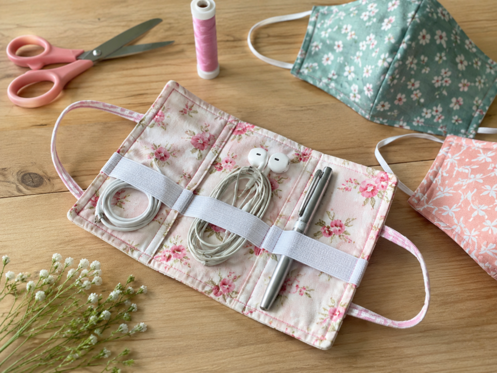 Convert a Flat Mask Into a Cable Organizer Convert a Flat Mask Into a Cable Organizer