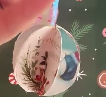 Fold Card Panels Into Dimensional Paper Ornaments