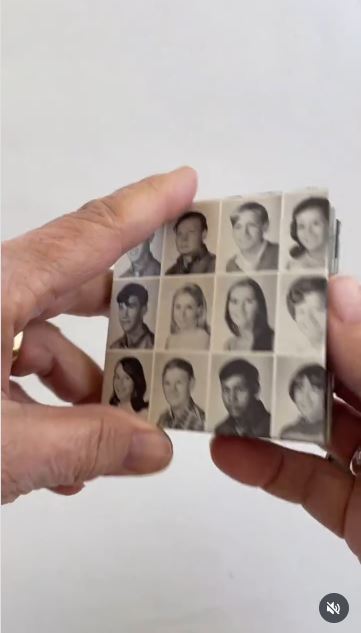 Fold Yearbook Pages Into a Layered Star Book