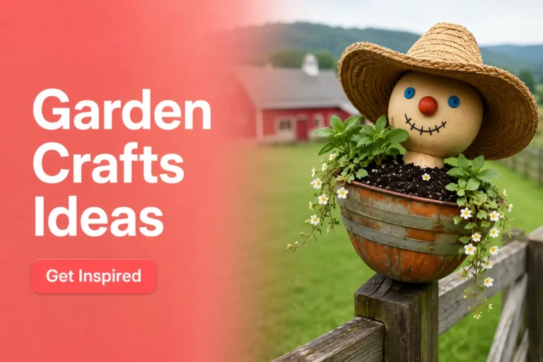 Garden Crafts Ideas