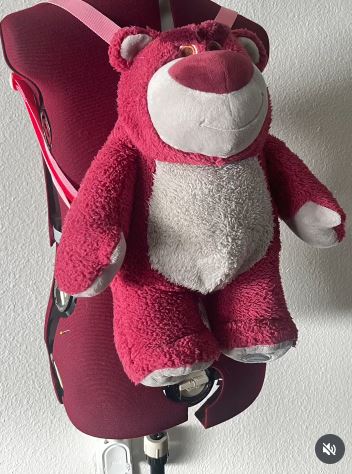 Give a Larger Stuffed Bear a Second Life as a Backpack