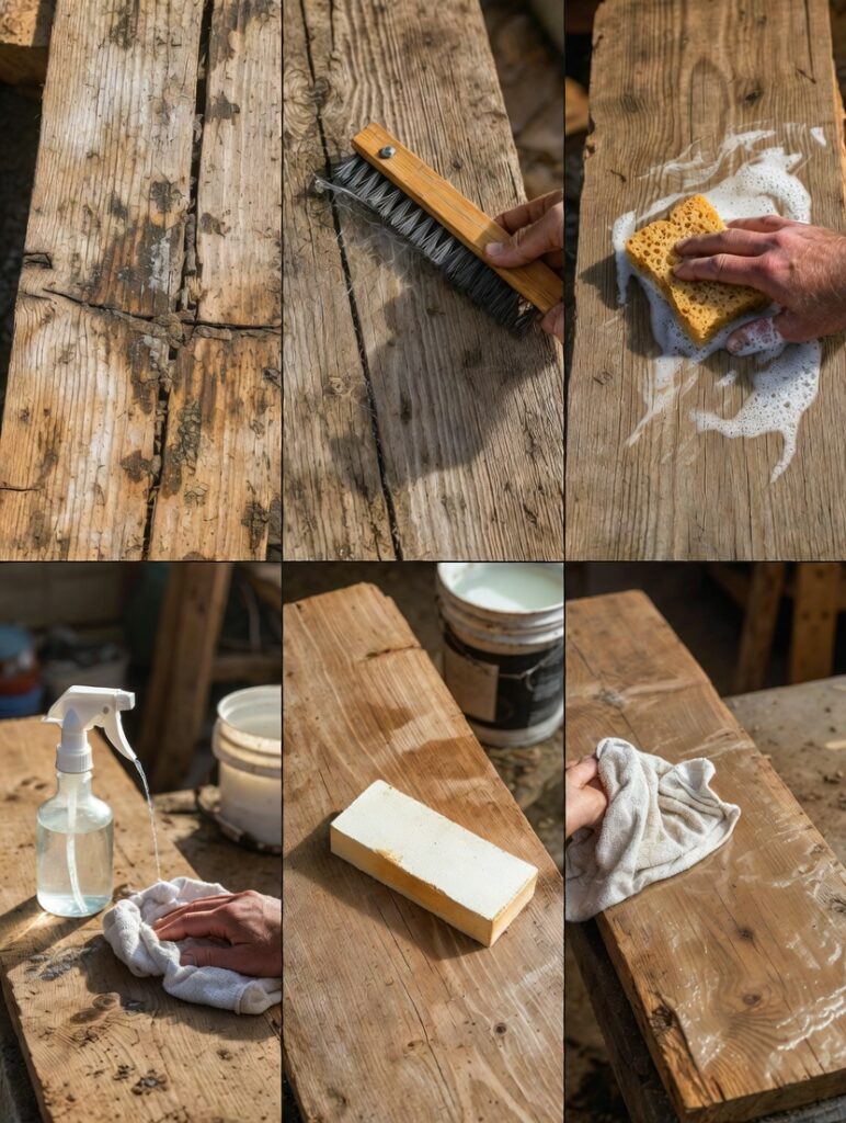 How to Clean Reclaimed Barn Wood