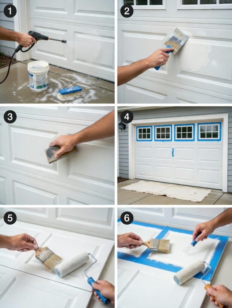 How to Paint Your Garage Door Like a Pro