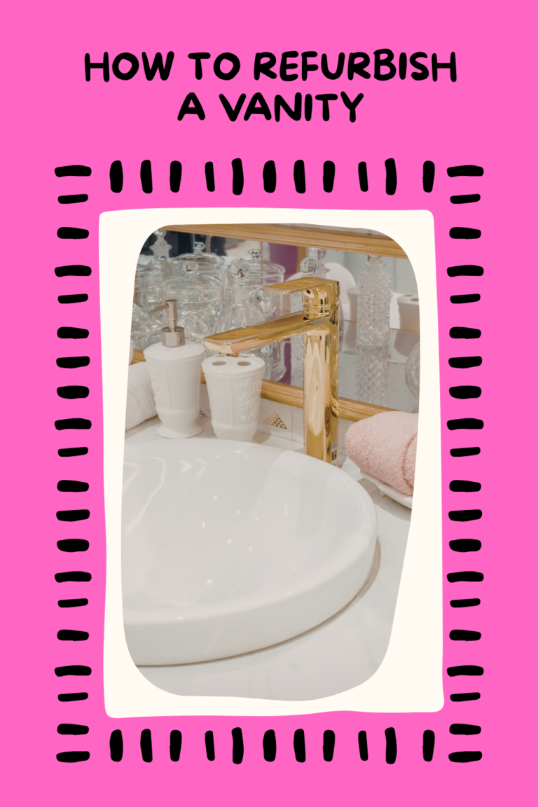 How to Refurbish a Vanity