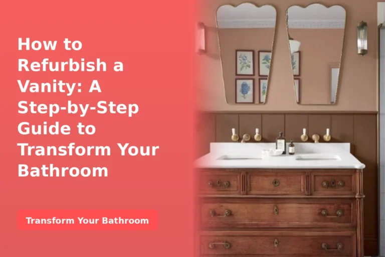 How to Refurbish a Vanity A Step-by-Step Guide to Transform Your Bathroom