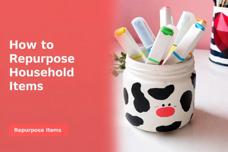 How to Repurpose Household Items
