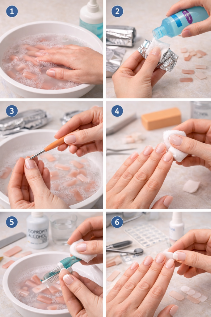 How to Reuse Fake Nails