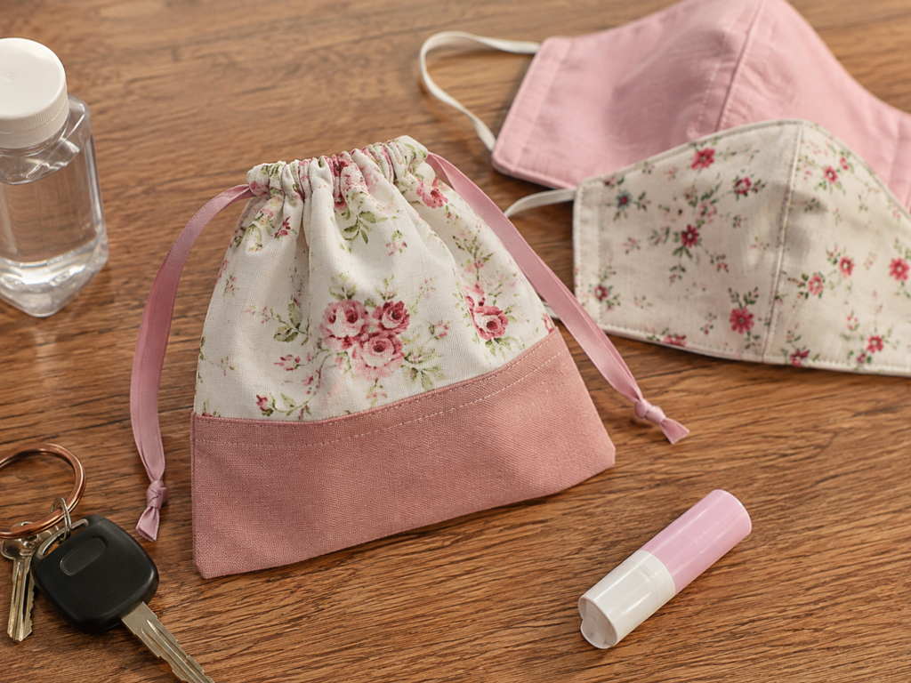 Make a Small Drawstring Pouch Make a Small Drawstring Pouch