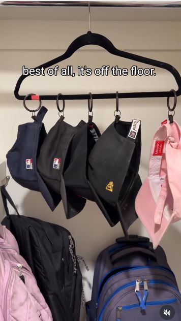 Repair a Broken Hanger as a Hat and Scarf Organiser