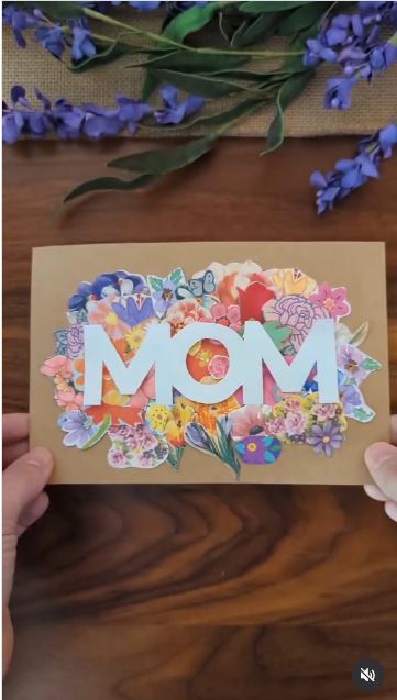 Use Card Illustrations to Make a New Collage Card