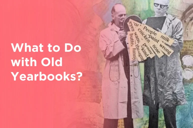 What to Do with Old Yearbooks