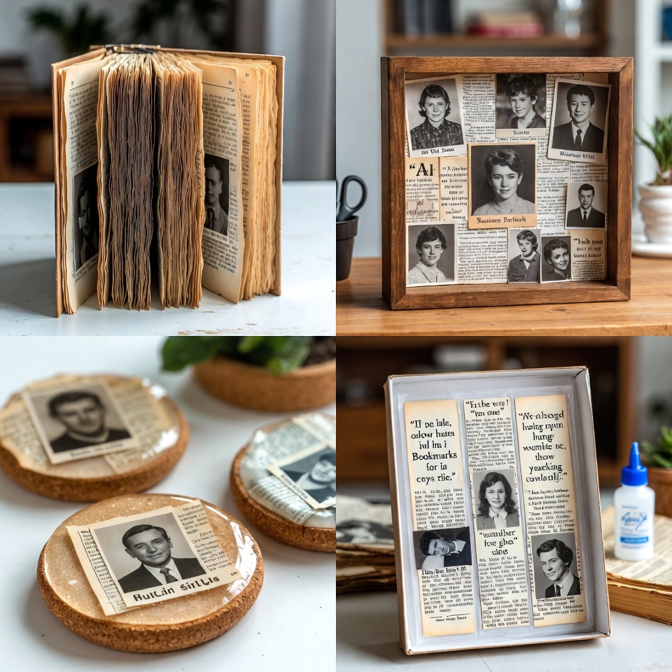What to Do with Old Yearbooks