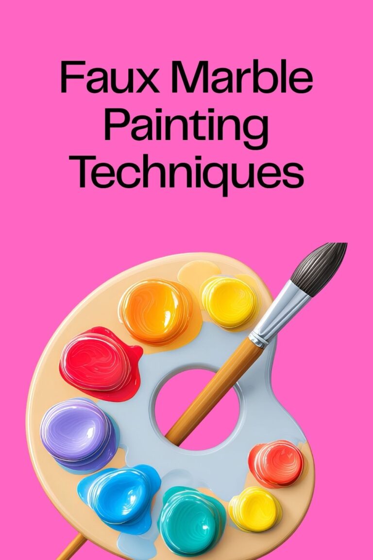 Faux Marble Painting Techniques