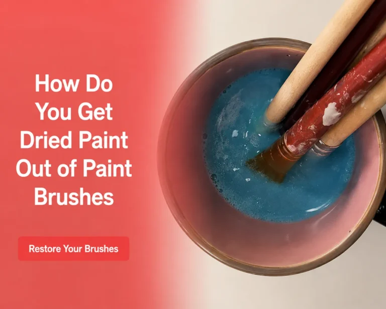 How Do You Get Dried Paint Out of Paint Brushes