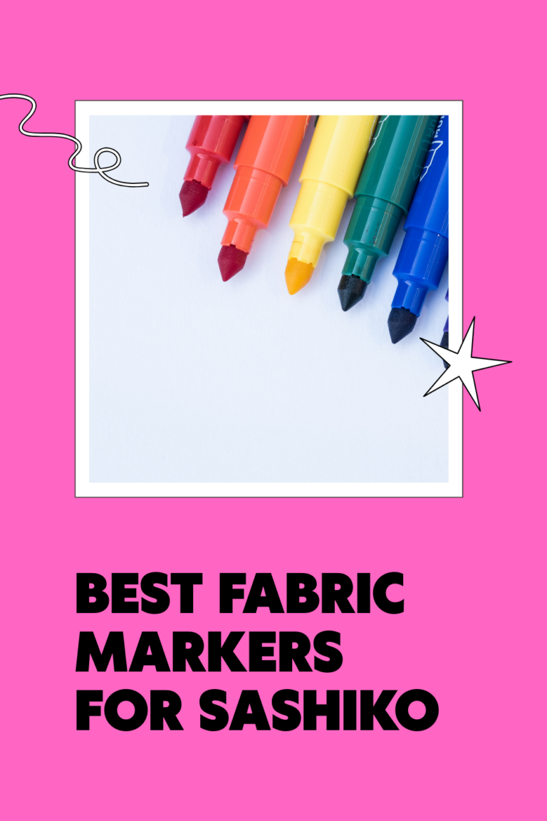 Best Fabric Markers for Sashiko